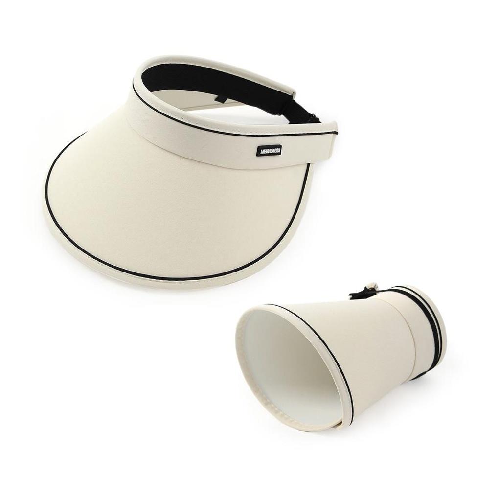 Солнцезащитная кепка Dol (слоновая кость) Шляпа от солнца с широкими полями