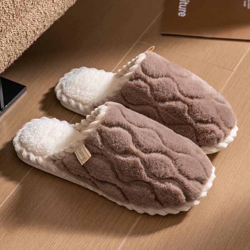 Men Women Home Slippers Autumn and Winter Classic Shoes