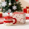 Новый рождественский подарок керамическая кружка с крышкой кукла парная кружка высокая ценность большая вместимость набор стаканов для воды кружка
