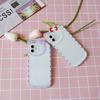 New York Market iPhone Hello Kitty Ribbon Strap Mirror Mirror Transparent Jelly Case, популярный персонаж в Корее