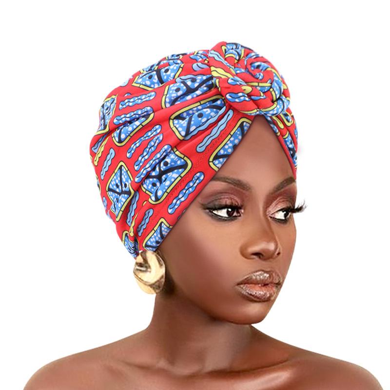 Европейская и американская этническая шапка-платок с цветком в виде диска ветра, эластичная индийская шапка с принтом, шапочка для химиотерапии Tjm-342B