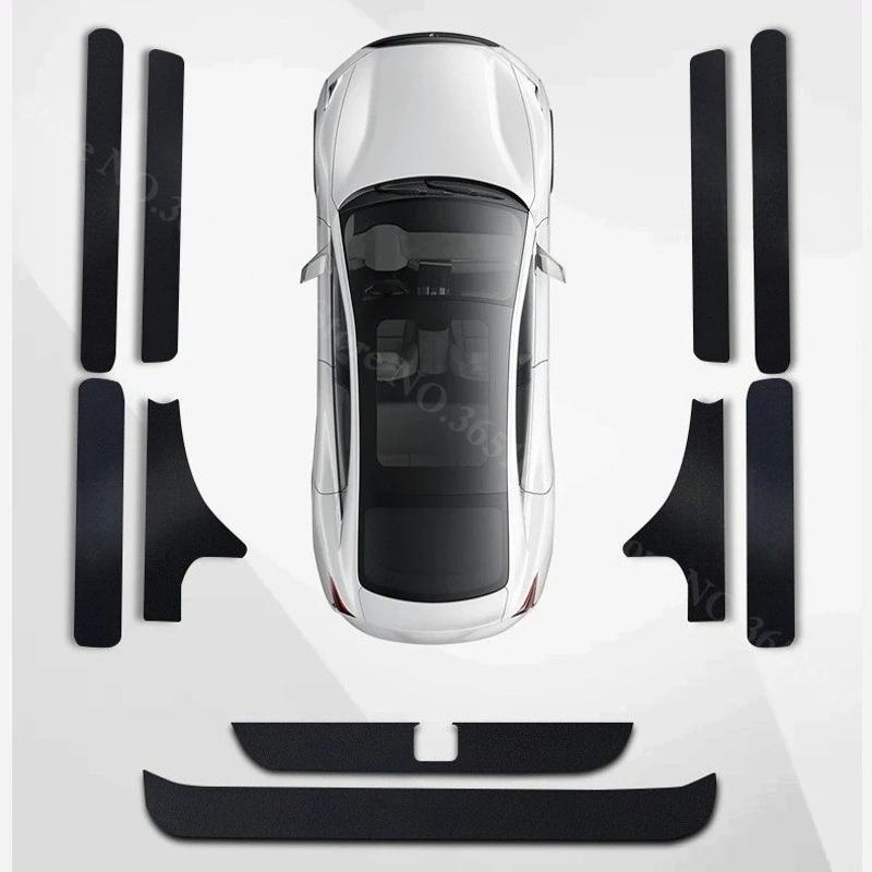 Для Kia KX3 2015-2026 Автомобильные накладки на пороги, Защитная пленка на багажник от царапин и ударов, Декоративные наклейки на двери
