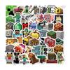 Komorebi ДЛЯ 100 Штук Набор Наклеек Minecraft Водонепроницаемые Наклейки DIY Аниме ПВХ Наклейка для Ноутбука Велосипеда Бутылки с Водой Шлема Чемодана Подходит
