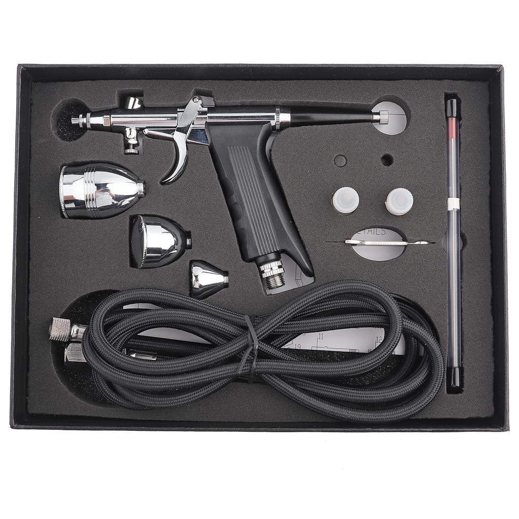 Airbrush Set Spray gun Kit Spray gun Airbrush gun Gravity Spray Gun Airbrush 0.3mm 0.5mm 0.8mm Nossles Cups Set Kit