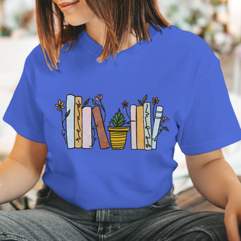 Женская одежда WGTD Мода Леди Топы с принтом с коротким рукавом Футболки с круглым вырезом Женская летняя футболка Графическая футболка