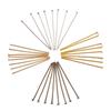 200Pcs Flat Head Eye Flat Head Pin Iron Needles Beads Supplies for Jewelry Making Diy Accessories Earring
