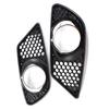 2pcs Fog Light Grille Bumper Cover A2048850253 For Mercedes C300 C350 2008-2011