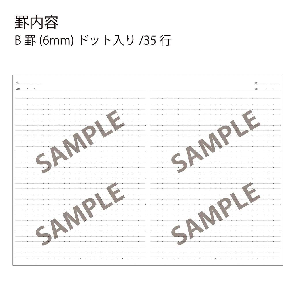 KOKUYO Campus Notebook Limited Edition B5 Shizuku Campus Pack Dot-ruled B-ruled 5-Color No-3CBTN-L29X5