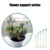 10 шт. Колышки для шпалер для растений, держатель для поддержки вертикального роста для комнатных и уличных растений, помидоров, фасоли, цветов