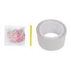Sticky Ball Decompression Toy DIY Crafts Blowing Tape with Sequins Double Sided Tape Bubble Tape