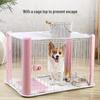 Iris Colorful Indoor Dog Cage for Small and Medium Dogs