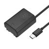 Andoer DC переходник-пустышка батареи Type-C USB-C штекер для замены батареи NP-FZ100 для Sony Alpha