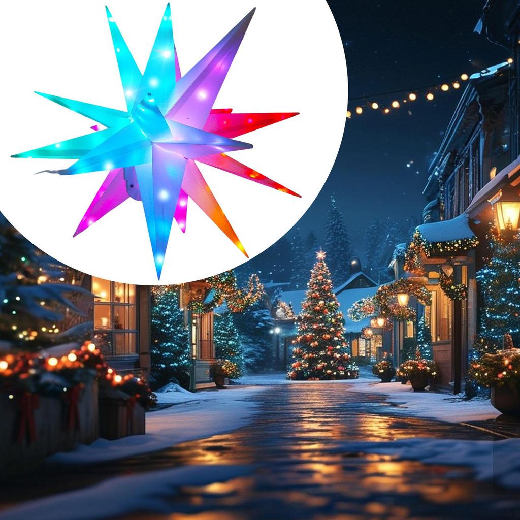 Рождественская елка Toppers Lighted Star Подвесное украшение, Орнамент, Звезда для верхушки, Звезда