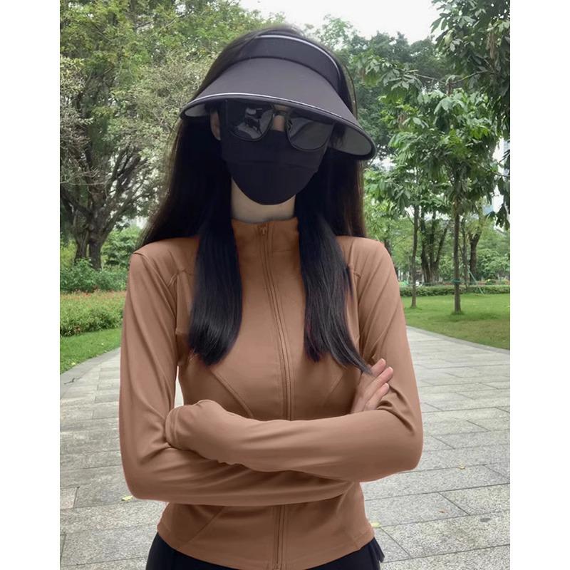 Женский серый летний кардиган-куртка из ледяного шелка с защитой от УФ-лучей 2025