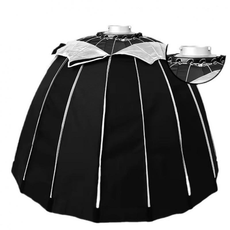 All-Metal Quick Release Deep Parabolic Softbox with Bowens Mount - 70cm, 90cm, 120cm for Live Streaming