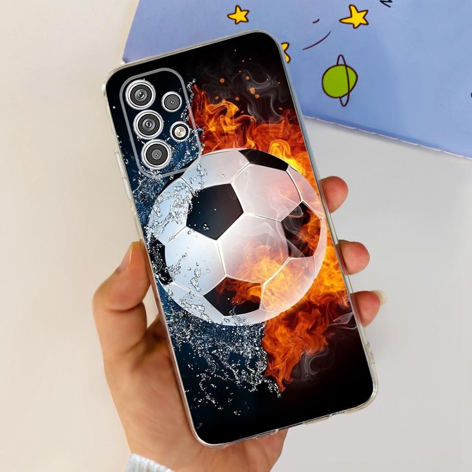 For Samsung Galaxy A23 5G case Halloween Skeletons Phone Cover Soft TPU Lovely Cartoon Jelly Funda Para Samsung A23 4G A 23 4G