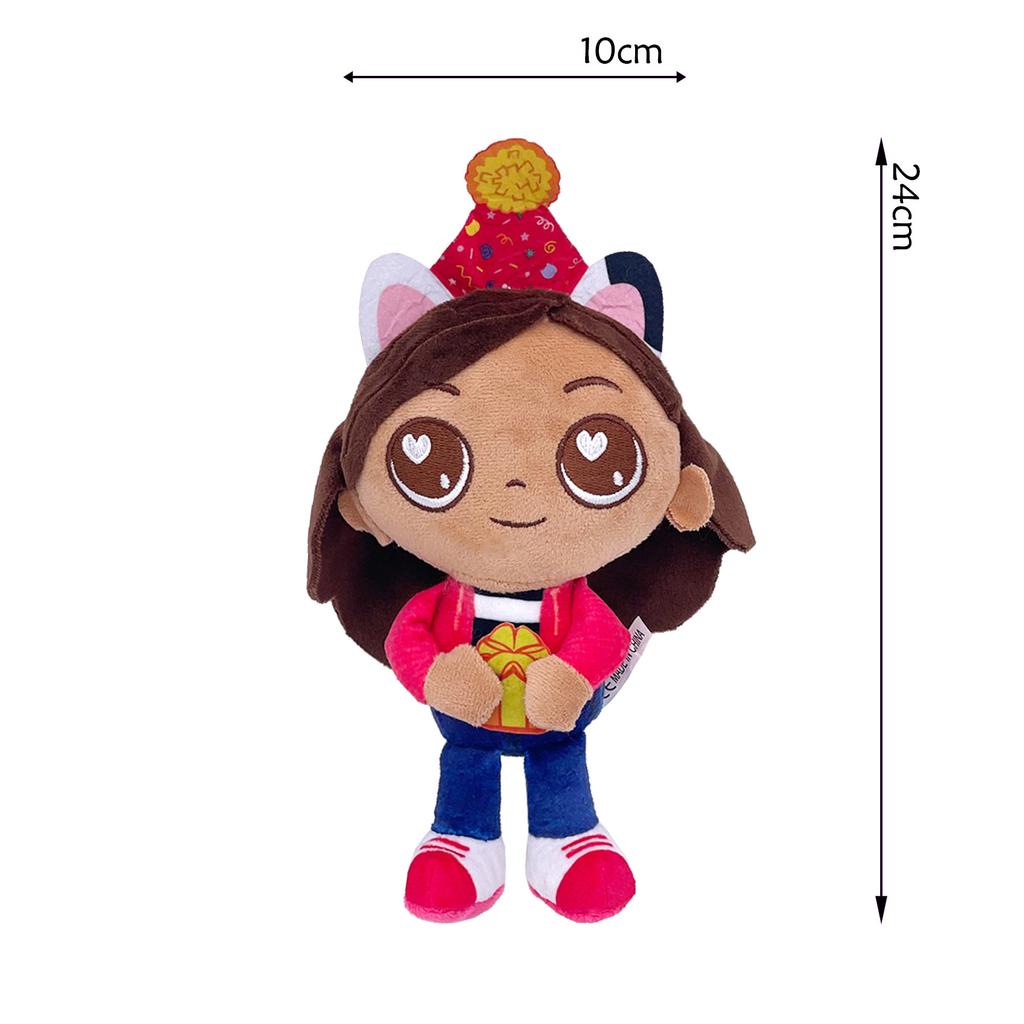Последняя кукла Gabby Dollhouse Игрушки Мультяшные животные Русалка Машина Плюшевая кукла-кошка Дата рождения Дети Рождественские праздничные подарки