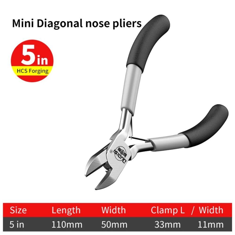 Handcraft Mini Pliers Carbon Steel Insulated Pliers Making Tools Jewelry Making Plier  Beading