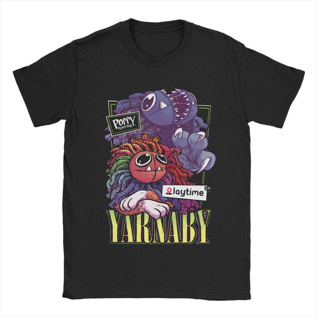 Новинка Yarnaby Футболка для мужчин с круглым вырезом 100% хлопок Футболки Ужасы Футболка с коротким рукавом Новое поступление Одежда