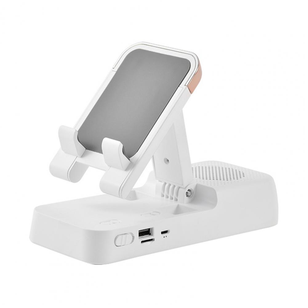 Universal Phone Bracket Stand Speaker ABS Phone Tablet Bluetooth Mount TF/Micro SD Card Playback Phone Holder