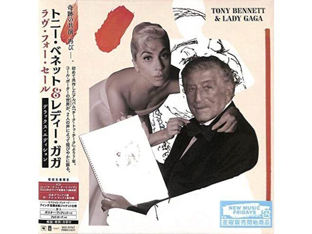 TONY BENNETT LADY GAGA LOVE FOR SALE EP SIZE SLEEVE JAPAN 2 CD DELUXE UICS-9176