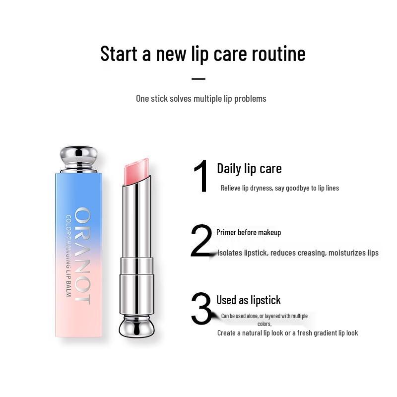 Olanor Бальзам для губ, меняющий цвет