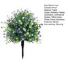 Artificial Potted Tree with Ground Stakes, UV Resistant Outdoor Faux Camellia Topiary Plants, Lifelike Fake Camellia Shrubs Bushes for Front