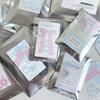 50Pcs Mirror Silver Photocard Sleeves Self-Adhesive Card Cover Idol Photo Packaging Bag Self Sealing Bag Gift Card Protector