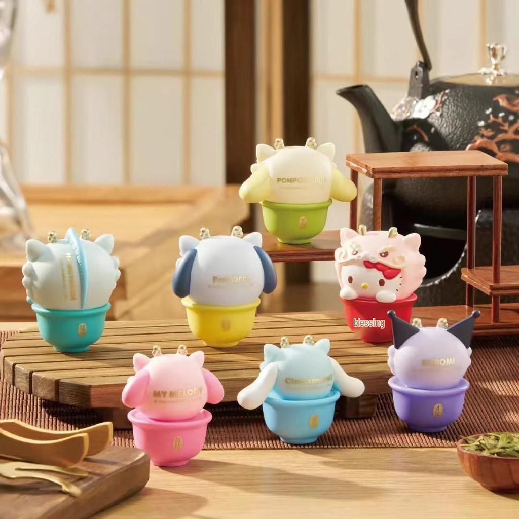 Серия «Романтическая свадьба семьи Sanrio» Милая кукла-фигурка Украшение