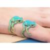 Новое кольцо-древолаз, Регулируемое кольцо-древолаз, Креативное кольцо-лягушка, Открытое кольцо-лягушка тонкой работы для женщин