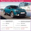 For Citroen C4 Cactus 2014~ Gloss Black Outer Door Smart Handle Cover Trim ABS Protective Stickers Car Exterior Accessories