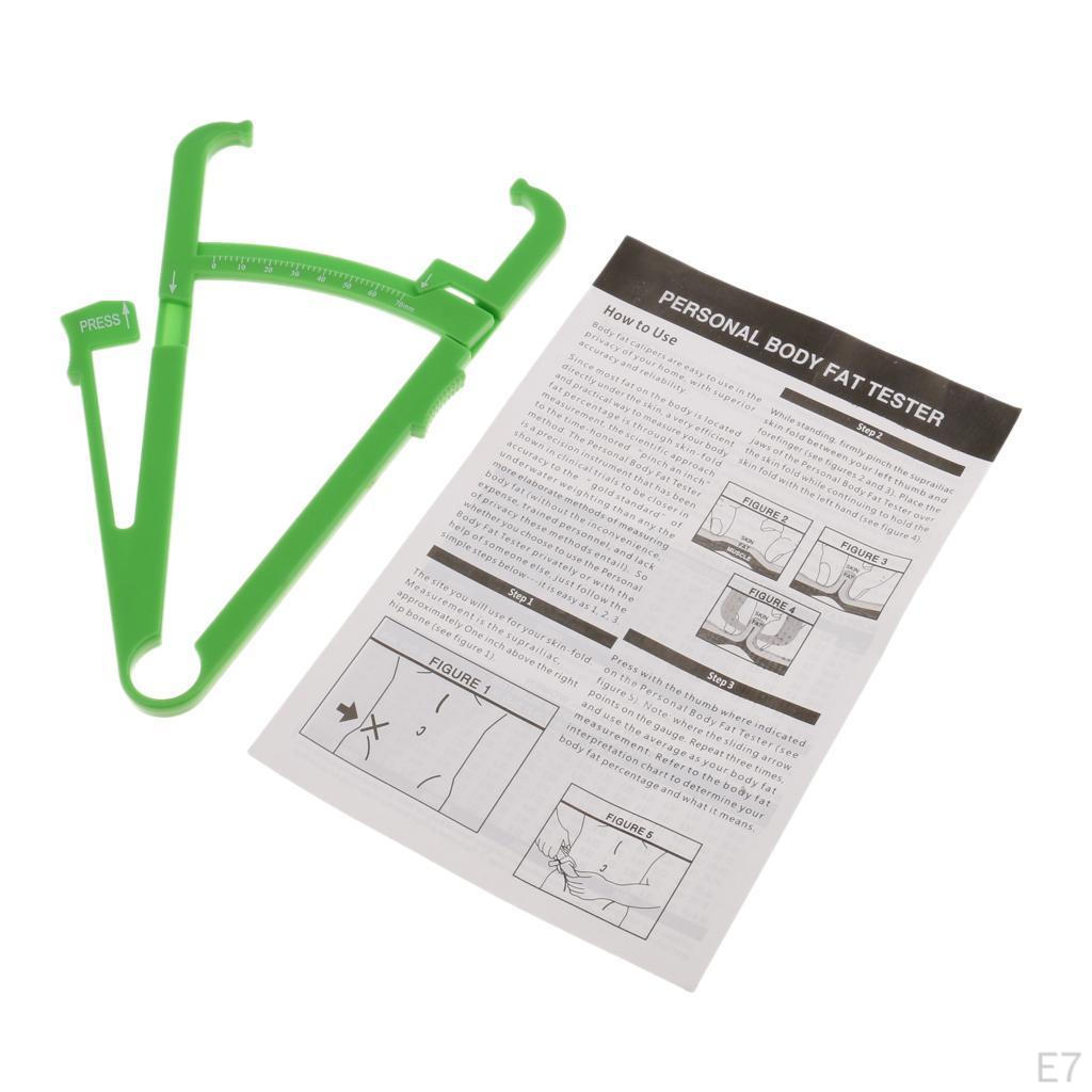 Caliper Fitness Fold Skin Measure Calipers Skinfold Test