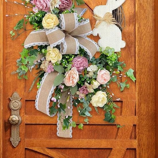 Fashion Easter Bunny Garland Aesthetic Easy To Install Create Atmospheres Adult Sex Wear