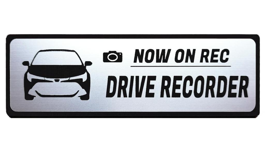 Honami Works Emblem Sticker for Model COROLLA Sport Dash Cams with a Dash New/Late (Equipped Cam)