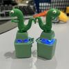 Interactive Sound Light Ring Made From High-toughness Green 5.7 Cm 1 Pc