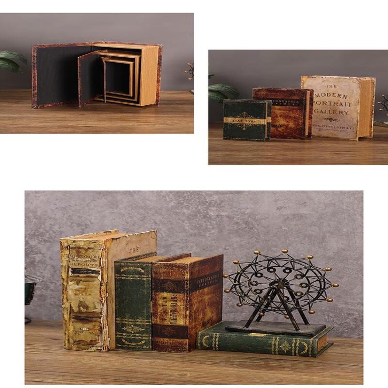 Ретро американский декоративный книжный реквизит