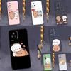 Милый Чехол BuBu DuDu Для POCO F5 X5 Pro X3 F3 F4 X4 GT M5 C40 Чехол Для Xiaomi 13 Ultra 12 11 Lite 12T 11T Pro