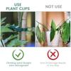 30PCS Plant Clips Reusable Greenhouse Bracket For Fixed Plants Vine Flower Seedling Tomatoes Support Garden Supplies