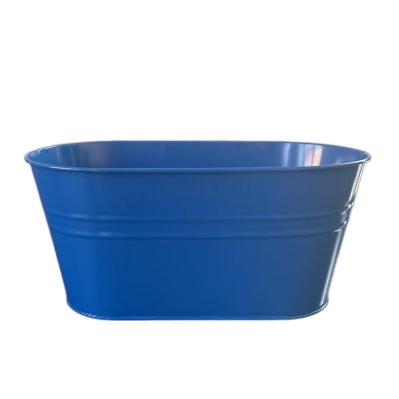 Овальный металлический двойной крючок для подвешивания цветочного горшка на перила и ограждения
