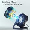 USB Powered Mini Desk Fan 5 Inch, Portable Personal Fan Super Quiet with 180 Degree Rotation for Office Home Cooling