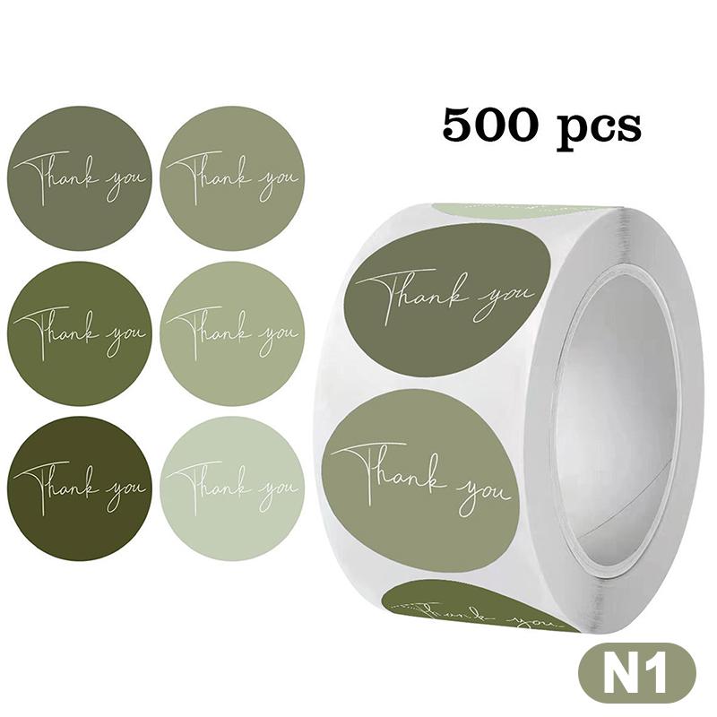 500Pcs Thank You' Stickers For Small Business Wedding Gift Seal Shipping Labels Envelope Decor Sticker Stationery Supplies