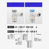 M3 M5 M6 1/8" 1/4" 3/8" 1/2" BSP Male 4-16mm AS1201F AS1211F Flow Speed Control Valve Self-Locking  Pnuemaitc Air Hose Fittings