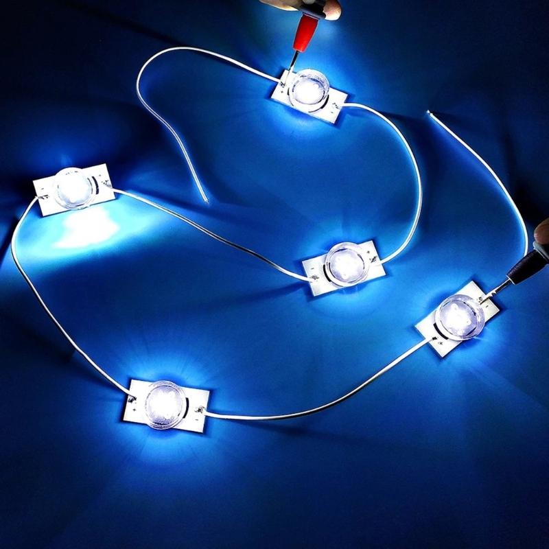 3V 6V LG6V Светодиодные бусины для подсветки LED с оптической линзой-фильтром для ремонта телевизоров Идеально для экранов 32-65 дюймов