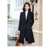 Autumn and Winter New Thickened Woolen Women's Coat Wish Multi-colored Plus Long Coat