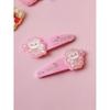 Daiso Momorei Pinko 3D Заколки-клипсы Набор из 2 штук