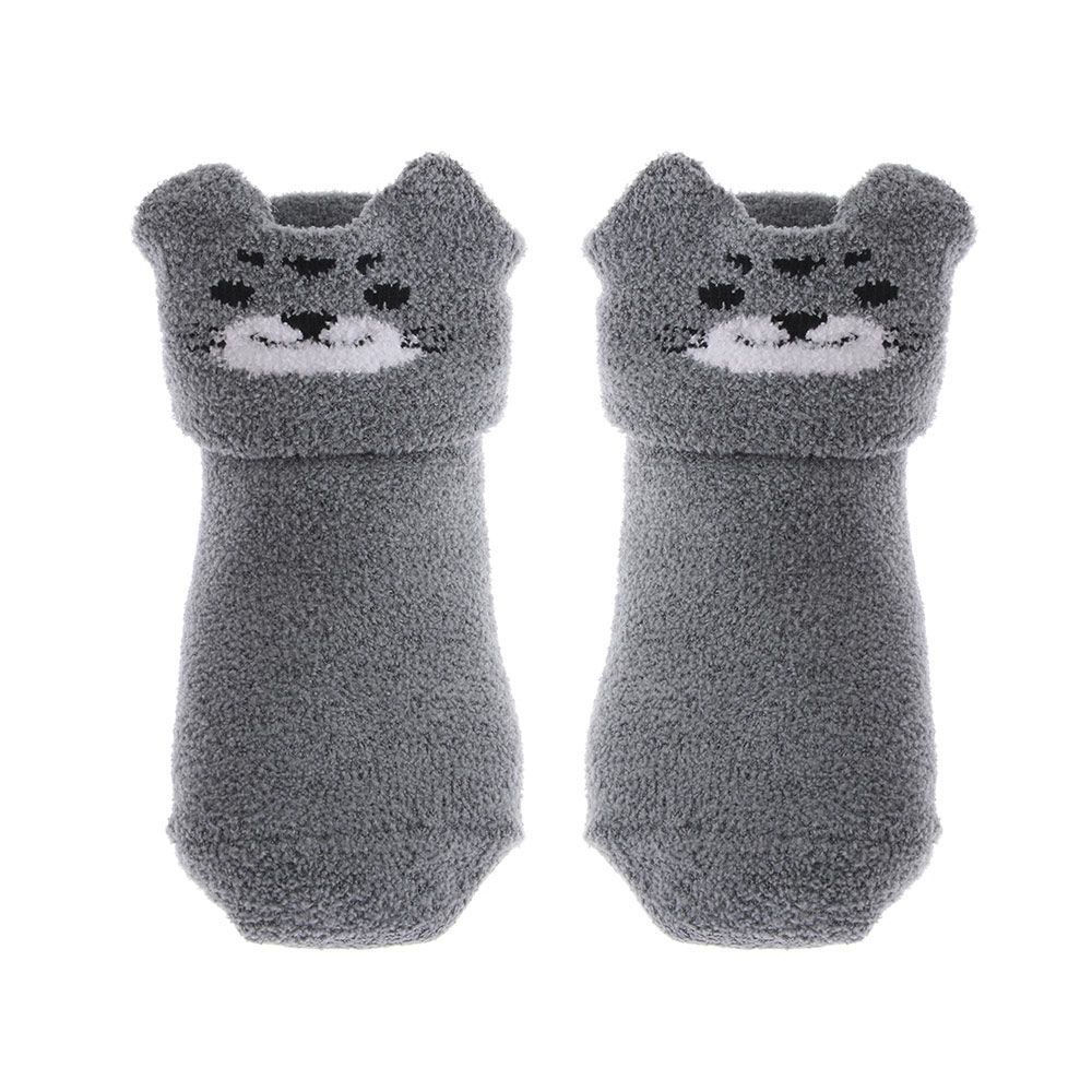 Animals Plush Soft Thickening Floor Sox Coral velvet socks Newborn Toddler Socks Anti-slip Slippers