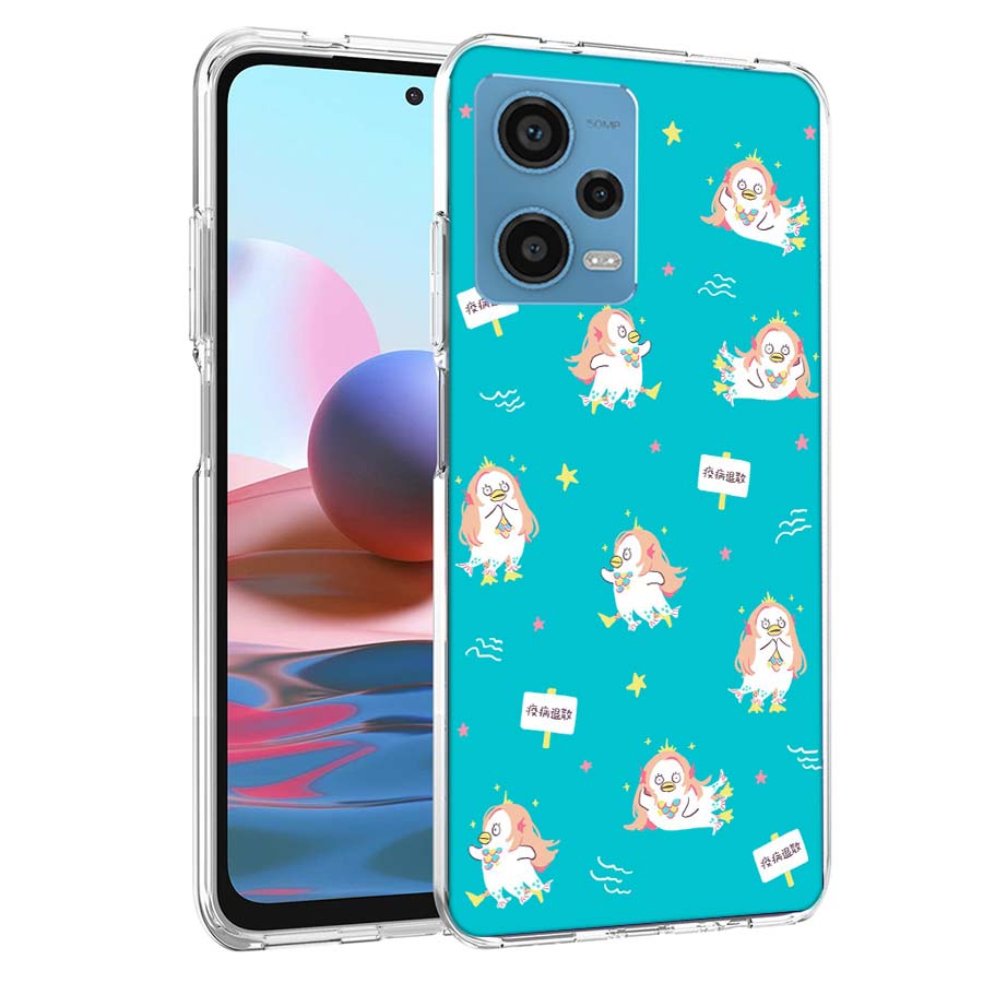 Аниме Гинтама Мистер. Чехол для телефона 'Капля дождя' для Redmi Note 13 12 14 15 Pro Plus 13R 11 11T 11E 11S 10 Pro 10S 9 9S Прозрачный ТПУ