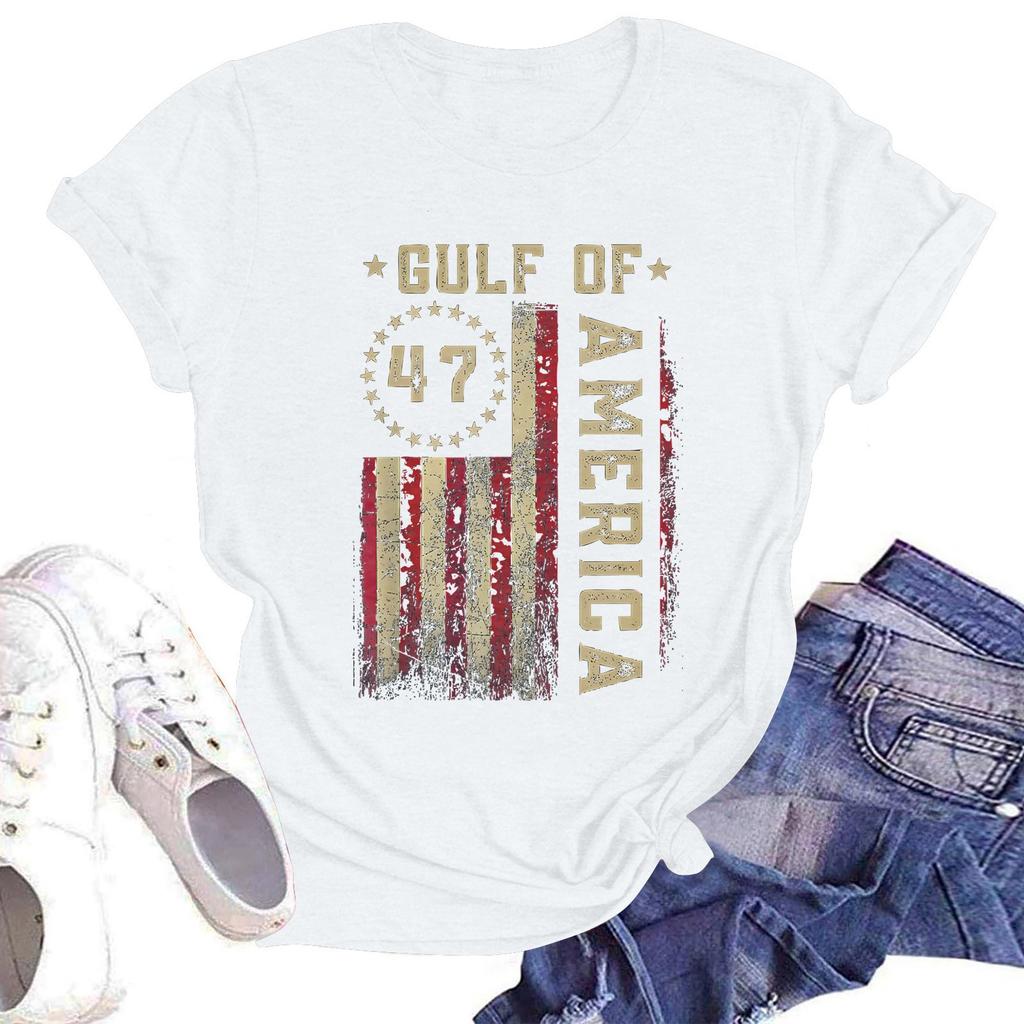 Женская повседневная мода уличная облегающая футболка с коротким рукавом с принтом «Текущие события вокруг»