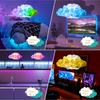 Комплект 3D Big Cloud Light, лампы в виде диско-шара, разноцветные меняющиеся полосы RGB, украшения своими руками для дома, спальни, декор для вечеринки с эффектами изменения цвета