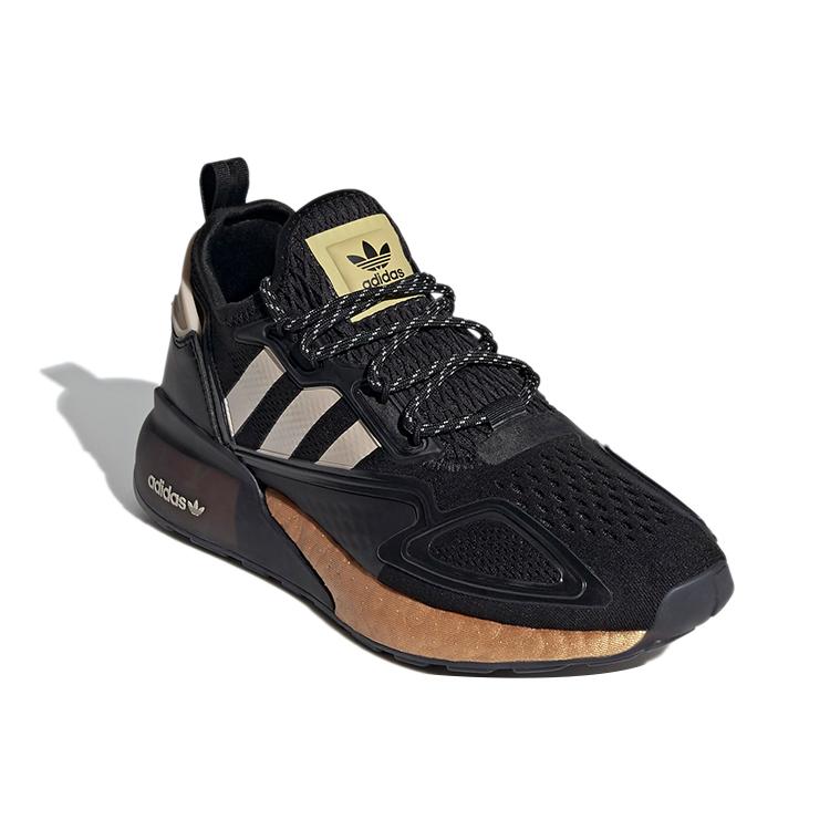 adidas Женские Zx 2K Boost 'Black Gold Metallic' Женские FY2014